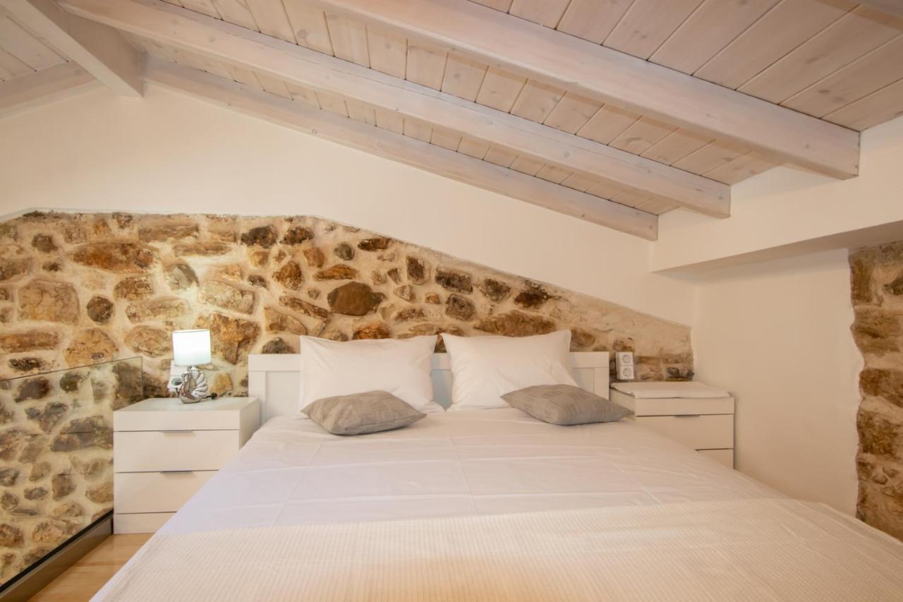 Stone House Leilighet Mantouki Eksteriør bilde